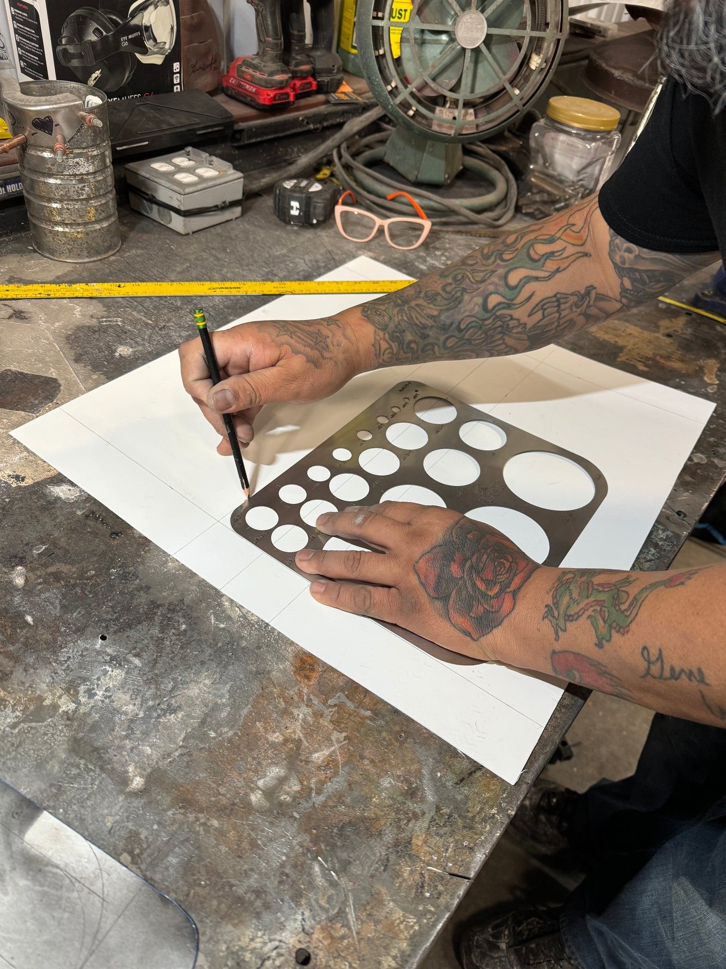Hot Rod Circle Template