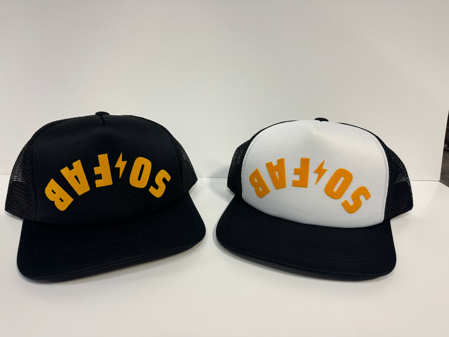 SO FAB Trucker Hat (Upside down logo)