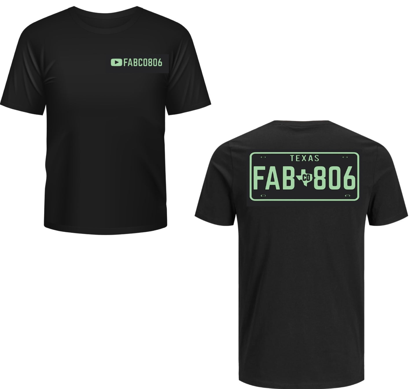 YouTube License Plate Tee