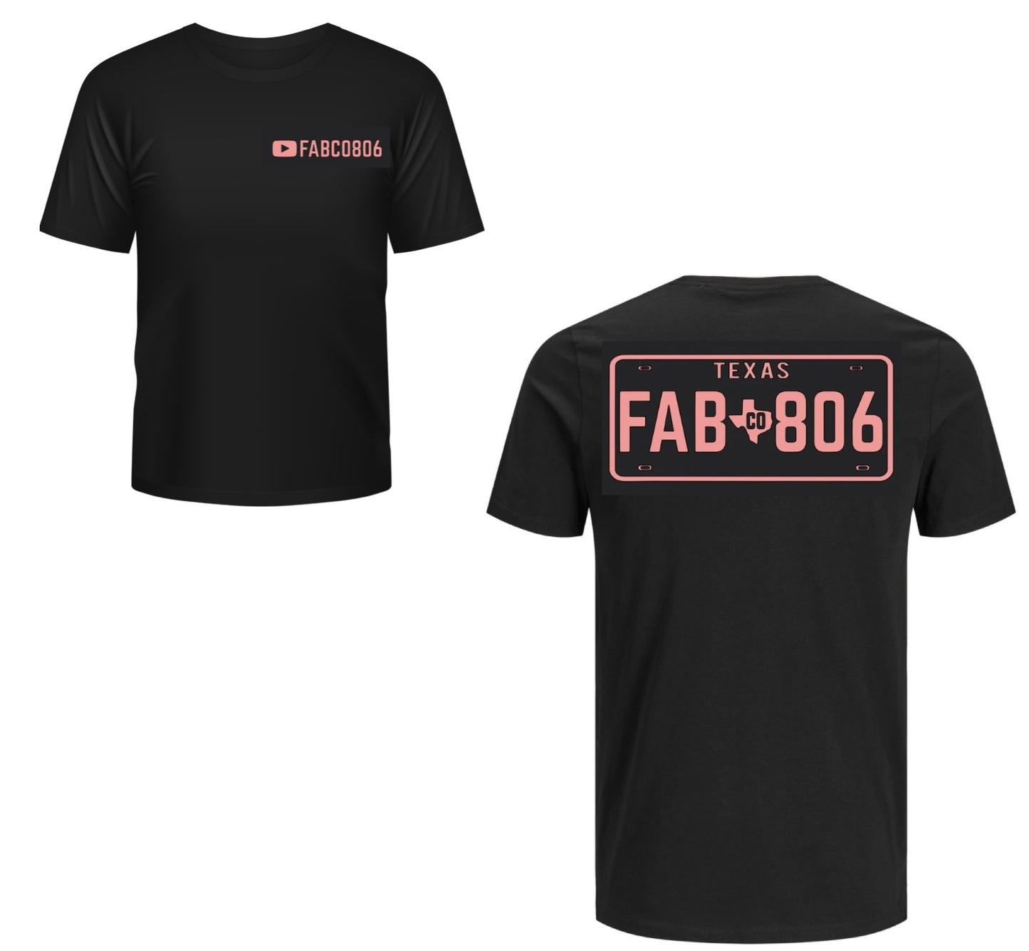 YouTube License Plate Tee